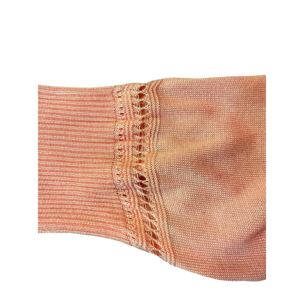 Christopher & Banks Cardigan Womens XL Peach Pink Open Front 3/4 Sleeve NEW - Picture 12 of 16